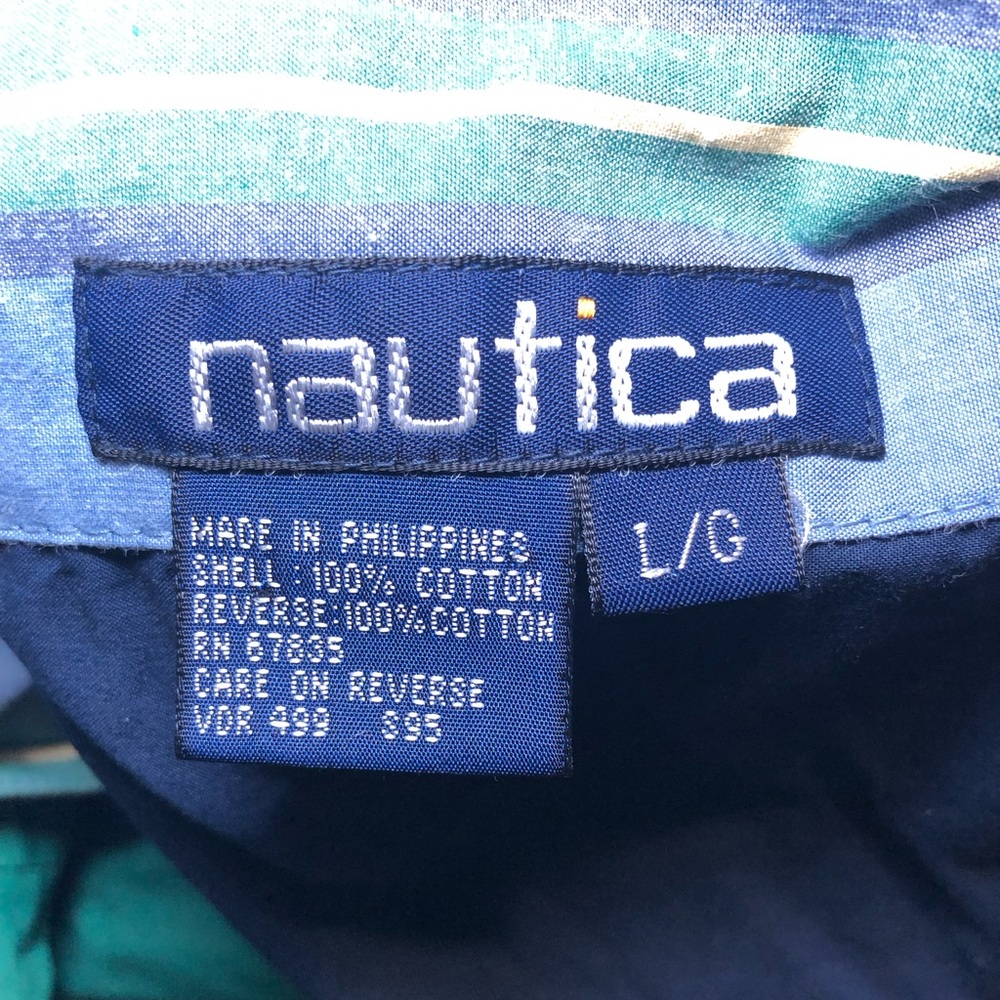 NAUTICA Men’s Size Large Reversible Jacket - Picture 14 of 15